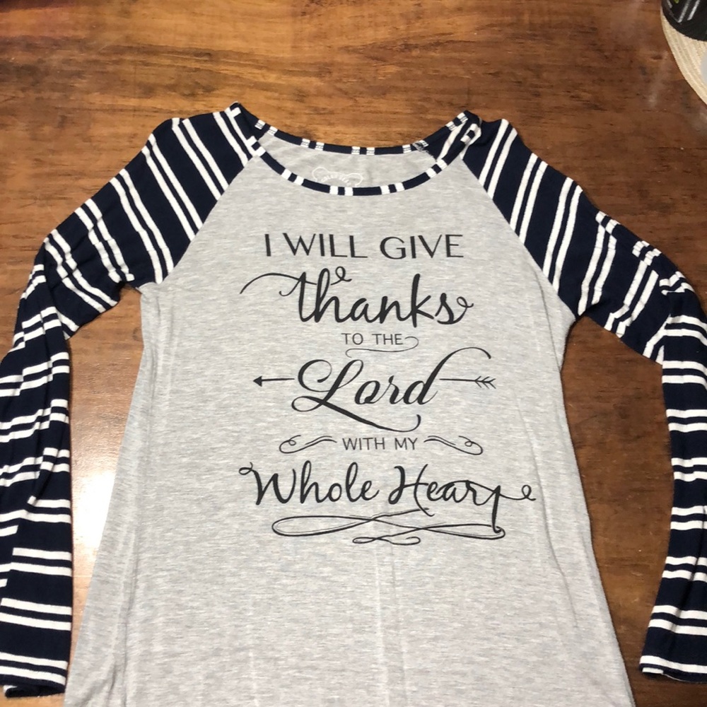 Long sleeved shirt